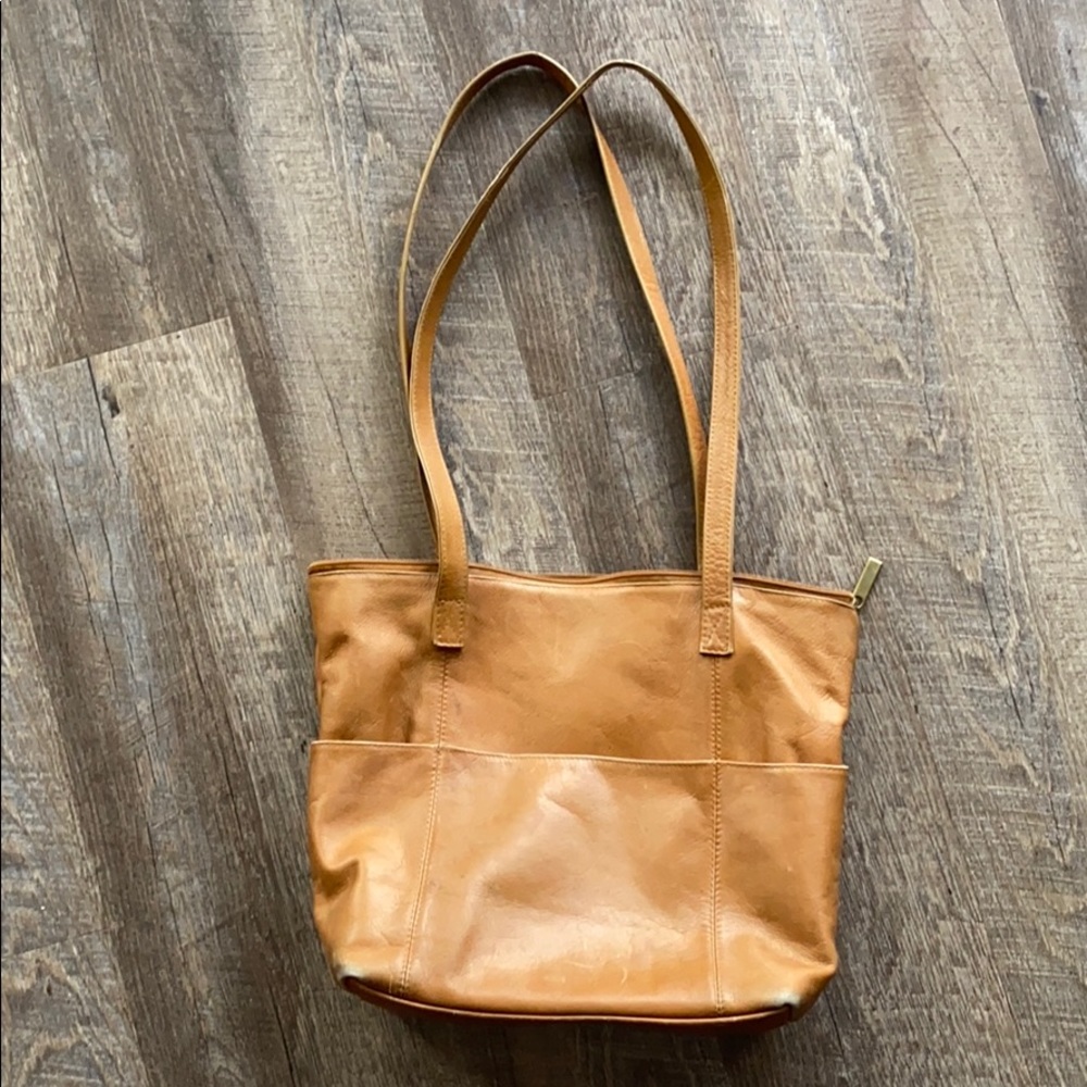 Brown Leather Tote